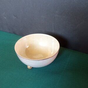 Noritake Hand‑Painted Lusterware Footed Nut / Candy Dish (1920s–1930s) VGU